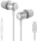 LUDOS Clamor USB C Headphones for iPhone 16 15 Pro Max Plus iPad Pro, 5 Years by Ludos