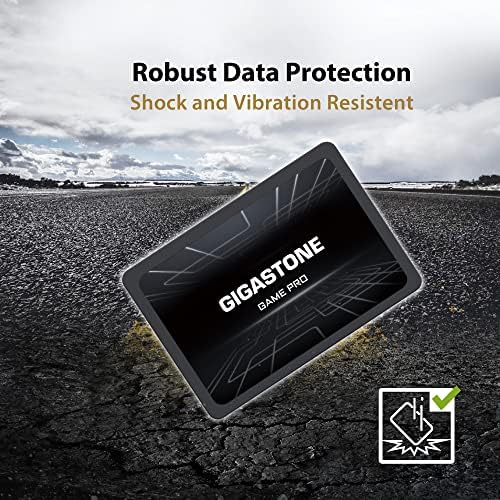 Gigastone SATA SSD 256GB 2.5 inch SSD 510MB/s Upgrade Laptop PC Memory and - Image 5