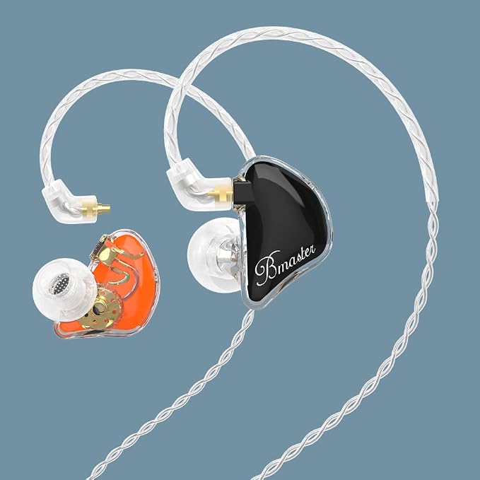 BASN in-Ear Monitors, Bmaster Triple Driver HiFi Stereo Noise-Isolating - Image 3