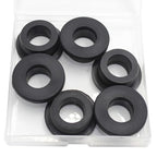 6 Pcs 1" Drill Hole, 5/8" ID Silicone Rubber Grommets by BOPOREAE
