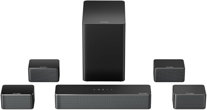 ULTIMEA 7.1ch Soundbar with Wireless Subwoofer, Virtual Surround Sound System by ULTIMEA