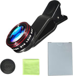 Phone Camera Lens, Clip on Cell HD Phone Fisheye Lens kit, 235° Fisheye Lens - Image 7