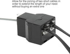 Uvital RJ12 6P6C 3 Female Telephone Line Splitters, Phone Jack Splitter - Image 2