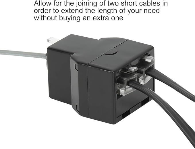 Uvital RJ12 6P6C 3 Female Telephone Line Splitters, Phone Jack Splitter - Image 3
