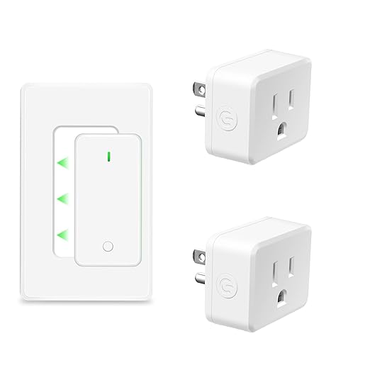 NineLeaf Remote Control Outlet, Wireless Remote Control Outlet Plug, 500ft Long by NineLeaf