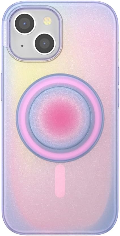 PopSockets iPhone 15 Case with Round Phone Grip Compatible with MagSafe - Image 2