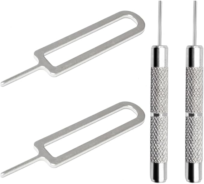 4 Pcs SIM Card Removal Openning Tool Tray Eject Pins Needle Opener Ejector by Unknown