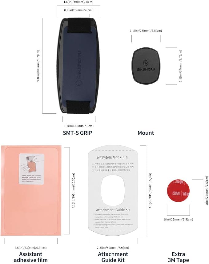 Sinjimoru Detachable Phone Grip Kickstand - Image 6