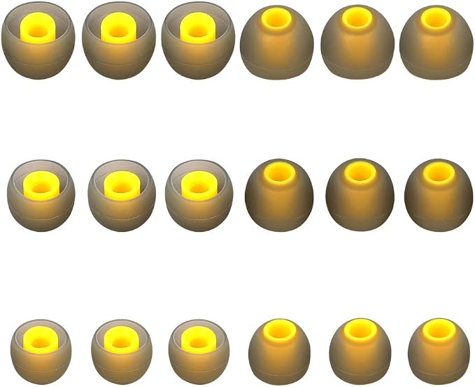 Earbud Tips Earbuds Replacement Tips Ear Tips Earbuds Eartips Eargels 9 Pairs - Image 2