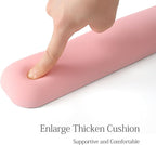 UnivoColors Design-Wave Keyboard Wrist Rest, Artificial Sheepskin+Memory - Image 3