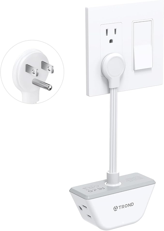 TROND Flat Outlet Extender by TRONDOfficial