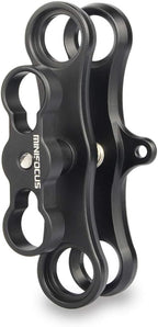 MINIFOCUS 1" Long Ball Clamp Dual Holder Mount - Image 7