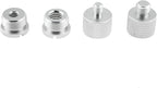 TAODAN 8PCS Black and Silver Aluminum Alloy Microphone Adapter Screws Set - Image 2