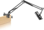 Metal Tablet Holder for Kindle Reading in Bed, Easy Adjust Hands Free Lazy Arm by Locthal