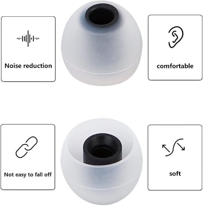 Earbud Silicone Ear Tips Replacement Earbuds Gels - Image 7