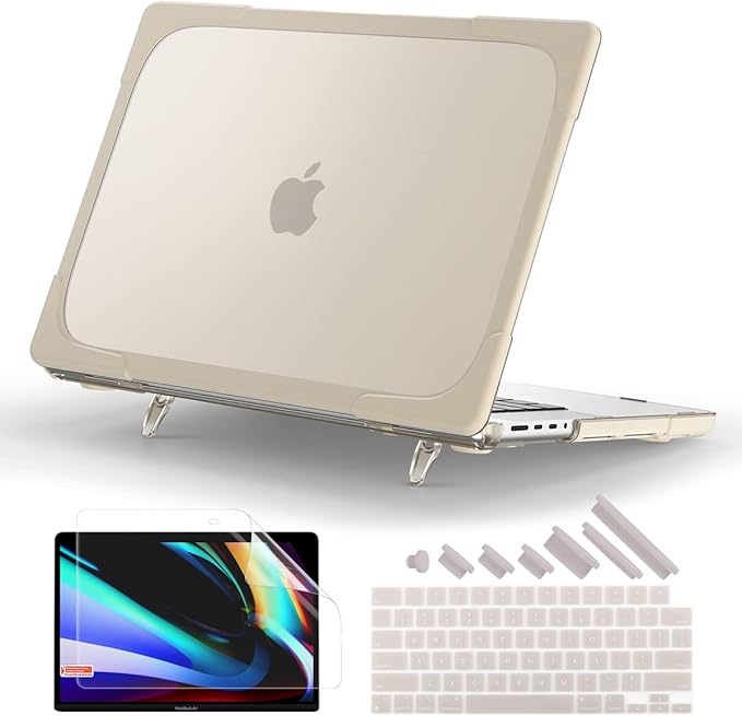 Batianda Compatible with New MacBook Pro 16 inch Case 2024 M4 Chip 2023 2021 by Batianda