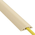 ZhiYo 4ft Cord Hider Floor for 1 Small Wire, Soft PVC Cord Covers for Wires on by ZhiYo