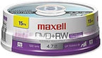 Maxell Dvd+rw Rewritable Disc, 4.7 Gb by Maxell