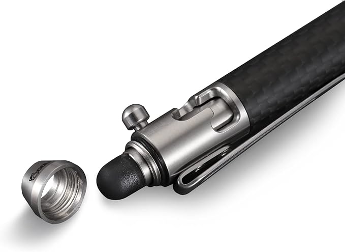Cool Hand 4.9'' Titanium Bolt Action Pen Stylus - Image 8