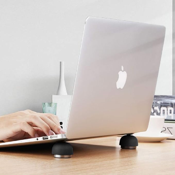 Laptop Cooling Stand, Ergonomic Laptop Cooling Pad Small Invisible Cooler Ball by COPORA