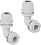LeMotech M16 Cable Gland, 90 Degree Adjustable 6-10mm Strain Relief, Cord by LeMotech