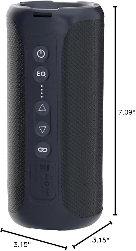 Ortizan Bluetooth Speakers, Portable Wireless Stereo Speaker - Image 9