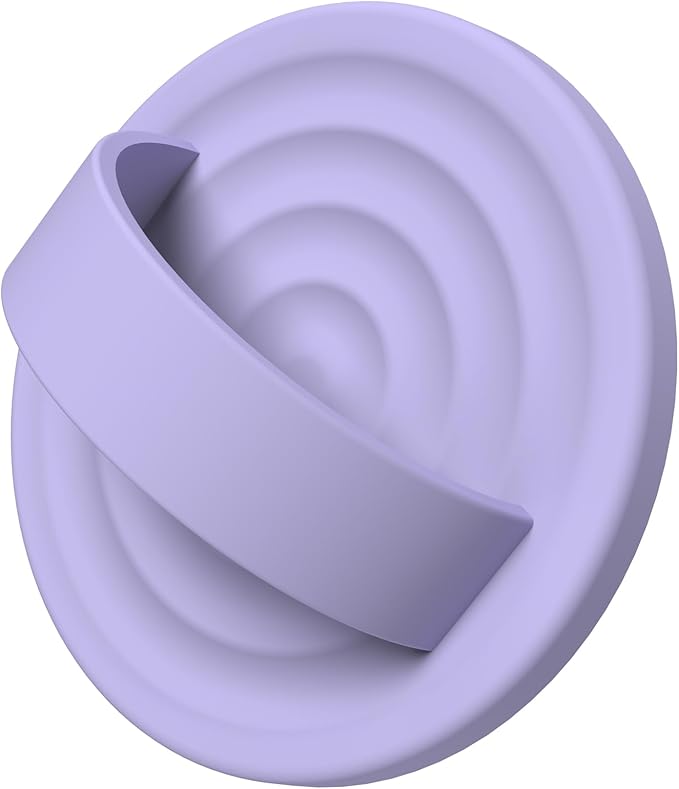 Magnetic Phone Ring Grip Holder, Silicone Finger Loop Grip, Compatible by COFFKER