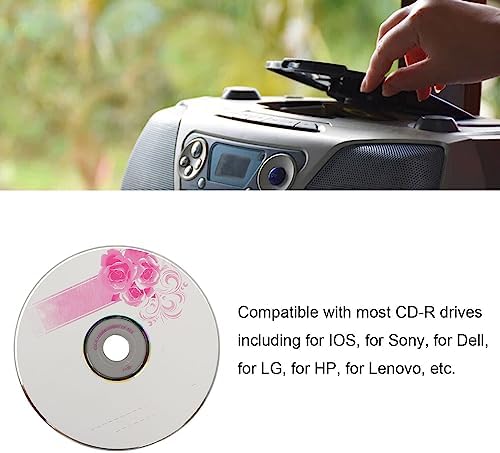 Jectse CD R Blank Discs, 52X 730MB Recordable Discs - Image 4