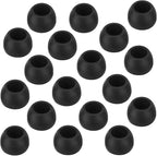 Earbud Tips - 9 Pairs, Compatible - Black by DMZHY