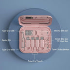 USB-C to USB Adapter, USB C Male Cable Box Contains Makeup Mirror/USB C - Image 4