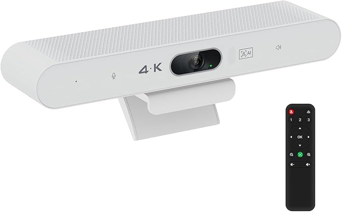 TOALLIN 4K Webcam with Microphone and Speaker, All-in-One Video Conferencing by IdealforVideoConferencingandLiveStreaming