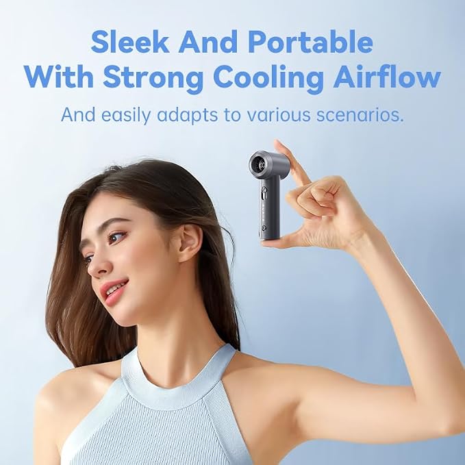 Portable Fan For Travel Mini: Small Pocket Handheld Personal Rechargeable - Image 5