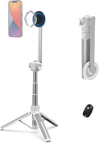 PHOPIK 35" Magnetic Selfie Stick Phone Tripod, Extendable Phone Tripod by PHOPIK