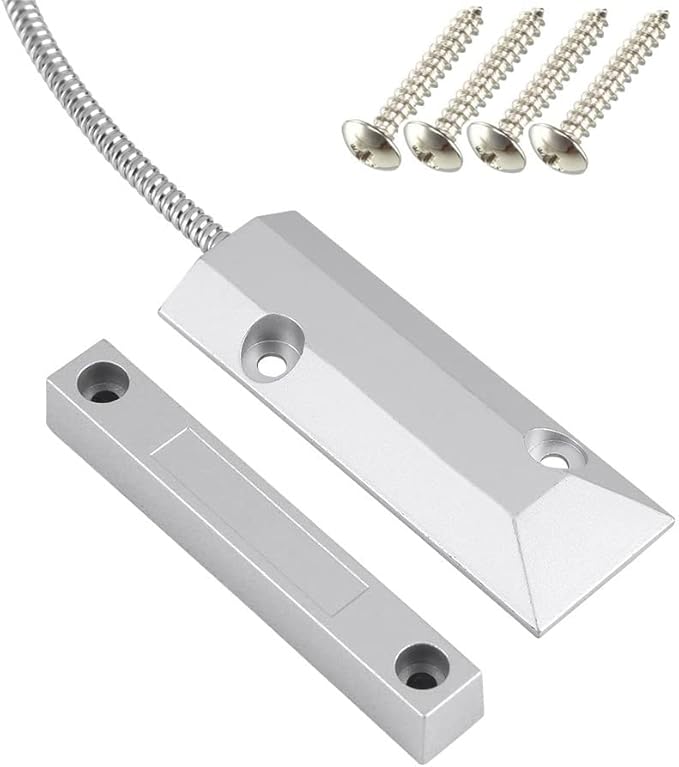 Home Security Wired Rolling Door Contact 0~100V/0.5Amp Magnetic Reed Switch by Gebildet