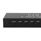 10 Channel Headphone Amplifier 1 In 10 Out Channel Stereo Distributor Headphone - Image 9