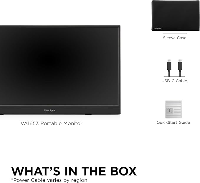 ViewSonic VA1653 16 Inch 1080p FHD IPS Portable Monitor - Image 7