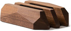 Oakywood Dual Laptop Dock, Vertical Laptop Stand Wood, Laptop Stand - Image 3
