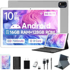 ANTEMPER Latest Android Tablet 10.1 Inch, 5G WiFi Tablets Mit 16GB RAM+128GB ROM by ANTEMPERTABLET