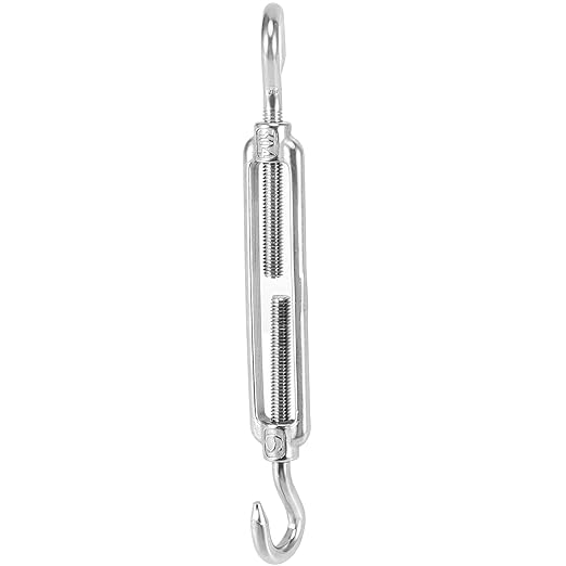 13 Pack M6 Turnbuckle Hook & Hook Turnbuckles, 304 Stainless Steel Turnbuckle - Image 4