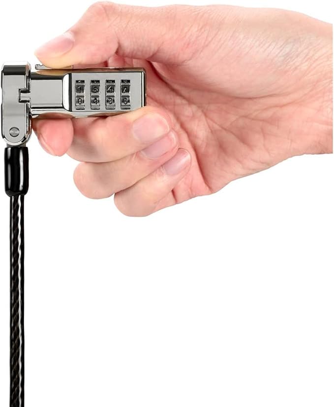 Kensington Universal 3-in-1 Combination Laptop Lock, Computer Security Locking - Image 2