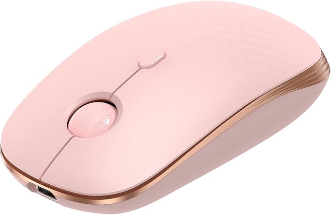 TECKNET Wireless Mouse, Rechargeable Slim Portable Silent Computer Mouse by Tecknet