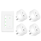 NineLeaf 4 Plug-in Light Switches by NineLeaf