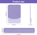 MOSISO Wrist Rest Support for Mouse Pad&Keyboard Set, Rectangular Ergonomic - Image 7