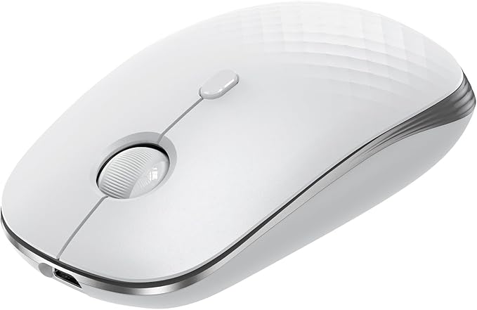 TECKNET Wireless Mouse, Rechargeable Slim Portable Silent Computer Mouse by Tecknet