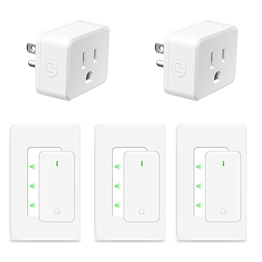 NineLeaf Remote Control Square Outlet Plug Switch, Buckle Design & Removable by NineLeaf