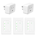 NineLeaf Remote Control Square Outlet Plug Switch, Buckle Design & Removable by NineLeaf