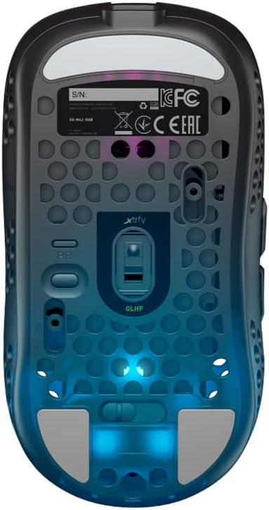 Xtrfy MZ1 Wireless Gaming Mouse Black. Adjustable. Designed by Rocket Jump Ninja - Image 5