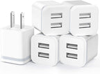 USB Wall Charger, 8/7/6 Plus, Android Phones by LUOATIP