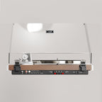 KORUS Record Player with External Speakers, Belt-Drive Turntable 2-Speed - Image 5