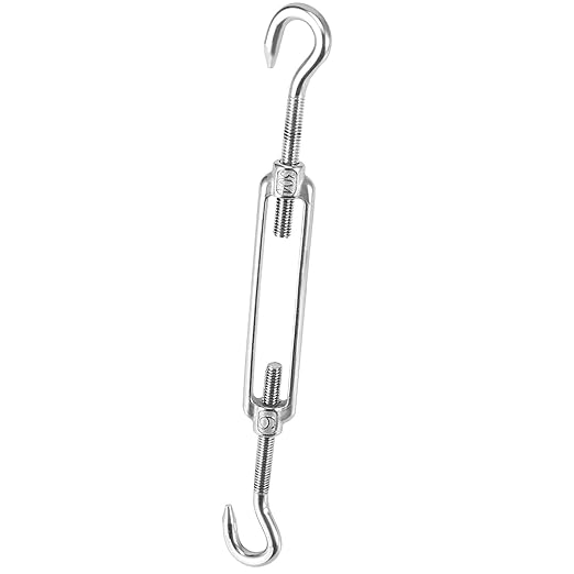 13 Pack M6 Turnbuckle Hook & Hook Turnbuckles, 304 Stainless Steel Turnbuckle - Image 5